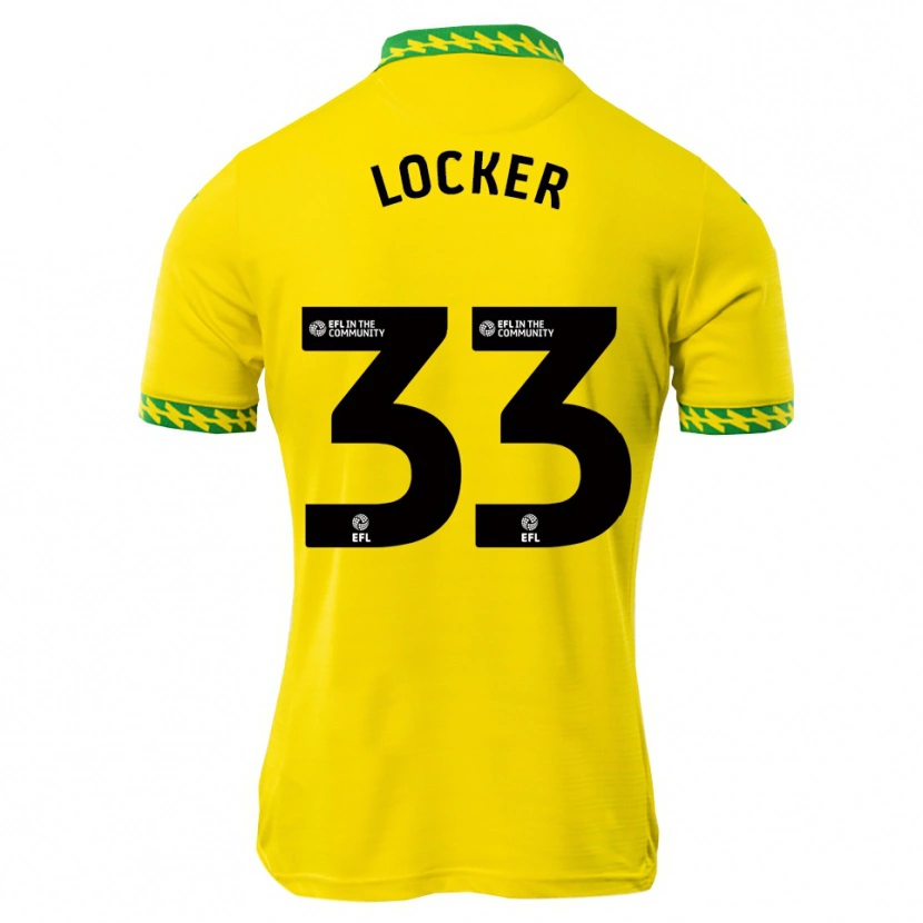 Danxen Kinderen Amber Locker #33 Wit Groen Thuisshirt Thuistenue 2025/26 T-Shirt
