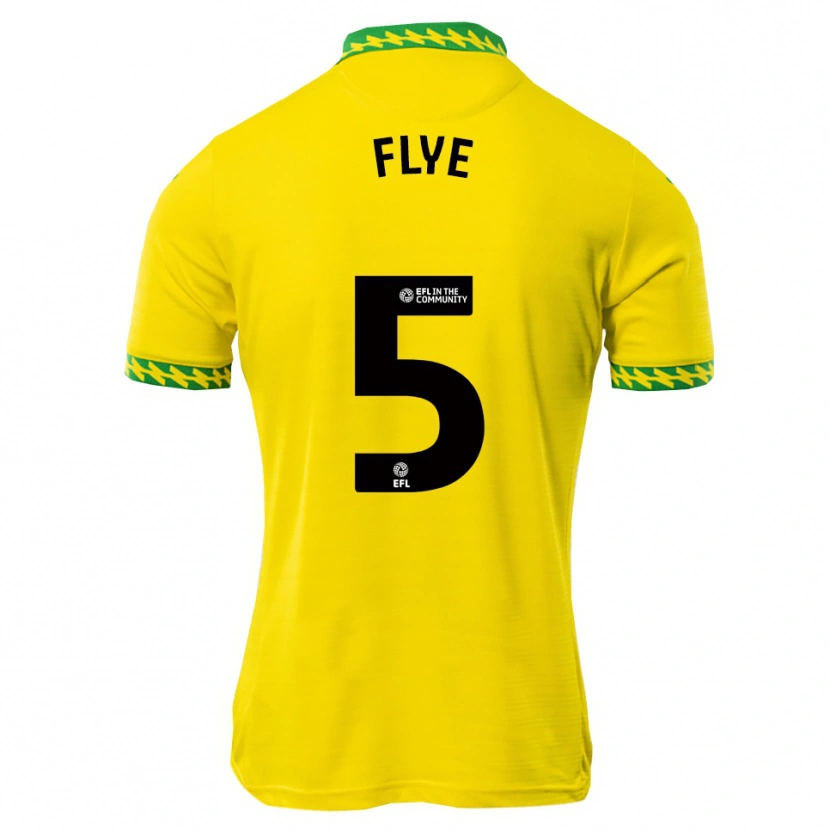 Danxen Kinderen Ceri Flye #5 Wit Groen Thuisshirt Thuistenue 2025/26 T-Shirt