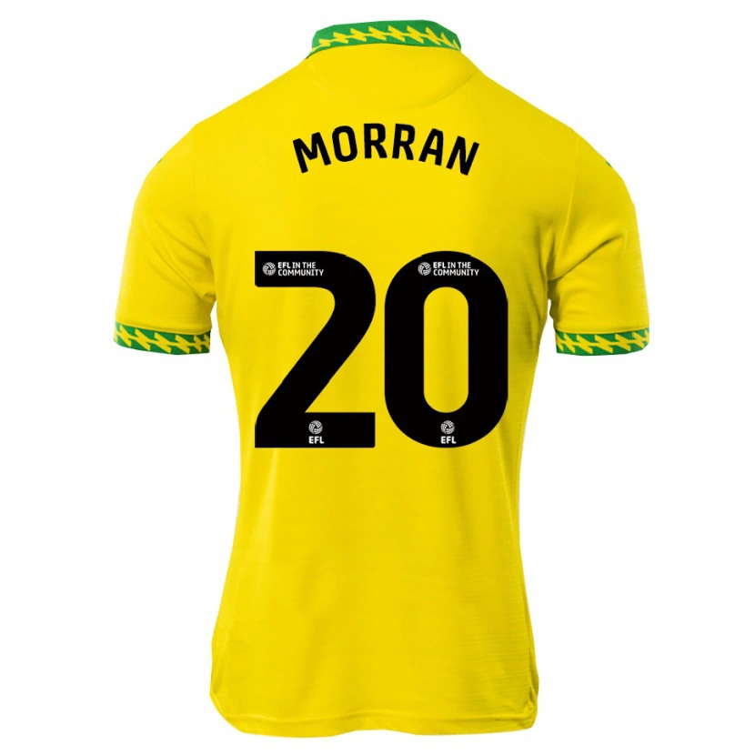 Danxen Kinderen Eloise Morran #20 Wit Groen Thuisshirt Thuistenue 2025/26 T-Shirt