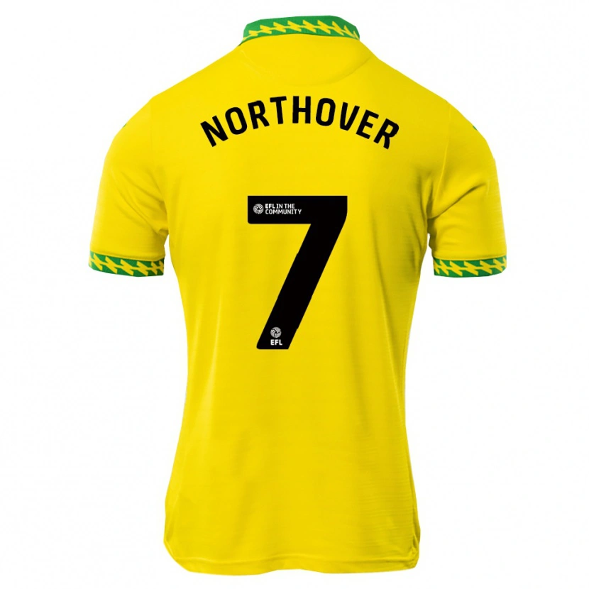 Danxen Kinderen Foden Northover #7 Wit Groen Thuisshirt Thuistenue 2025/26 T-Shirt