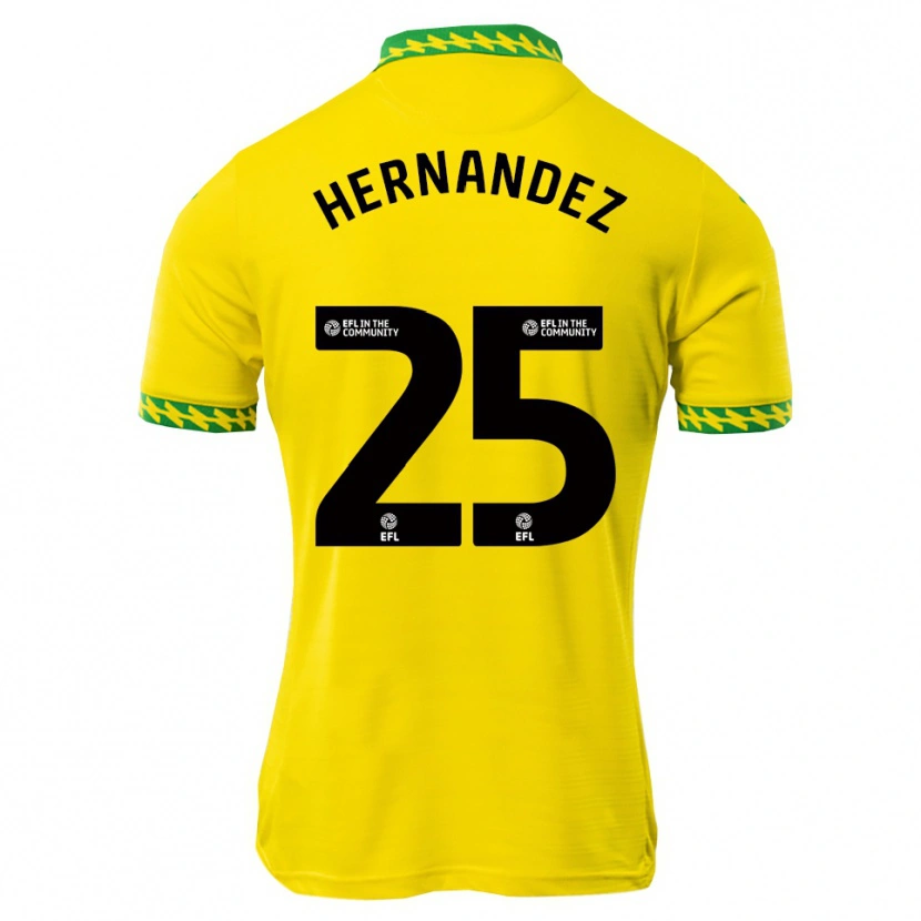 Danxen Kinderen Onel Hernández #25 Wit Groen Thuisshirt Thuistenue 2025/26 T-Shirt