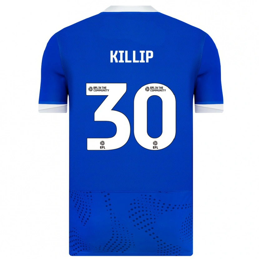 Danxen Kinderen Ben Killip #30 Blauw Wit Thuisshirt Thuistenue 2025/26 T-Shirt