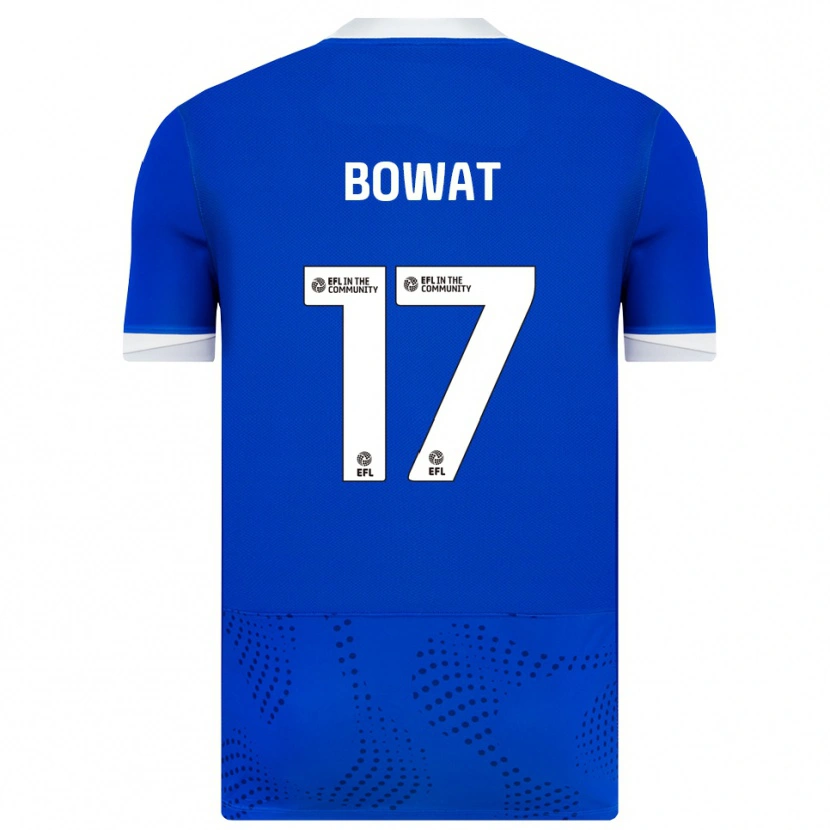 Danxen Kinderen Ibane Bowat #17 Blauw Wit Thuisshirt Thuistenue 2025/26 T-Shirt