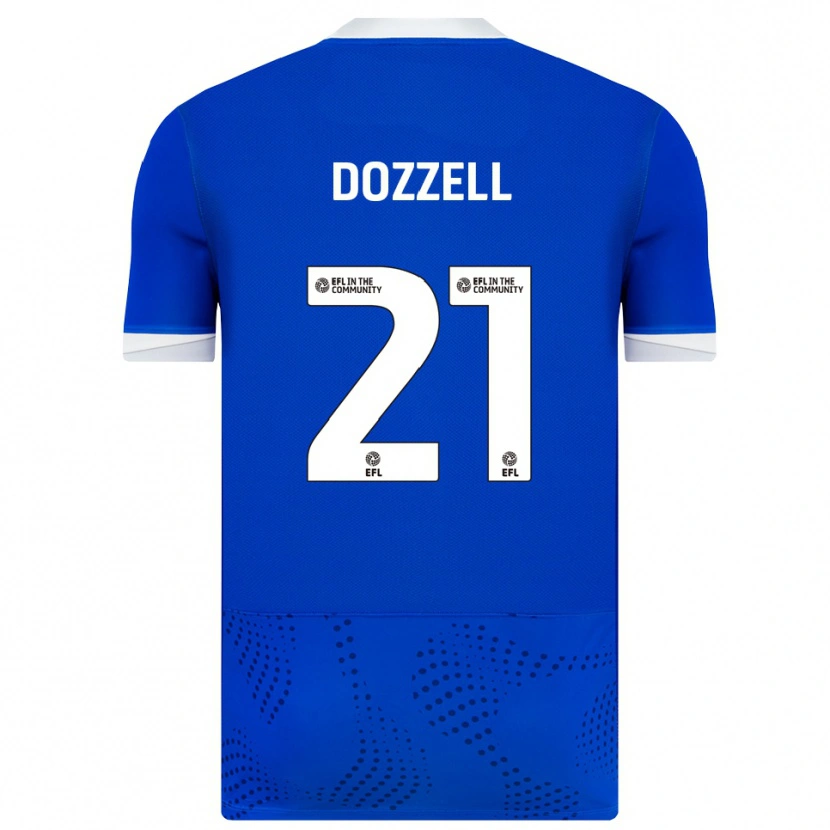 Danxen Kinderen Andre Dozzell #21 Blauw Wit Thuisshirt Thuistenue 2025/26 T-Shirt