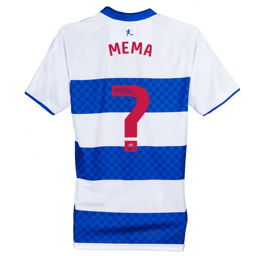 Danxen Kinderen Armelindo Mema #0 Blauw Wit Thuisshirt Thuistenue 2025/26 T-Shirt