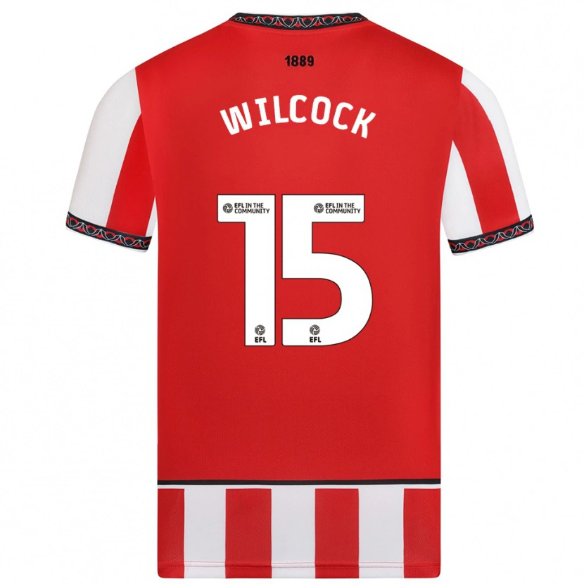 Danxen Kinderen Tamara Wilcock #15 Rood Wit Thuisshirt Thuistenue 2025/26 T-Shirt
