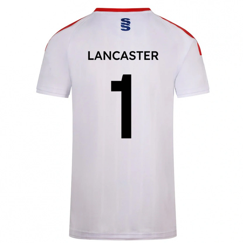 Danxen Kinderen Aaron Lancaster #1 Wit Marine Thuisshirt Thuistenue 2025/26 T-Shirt