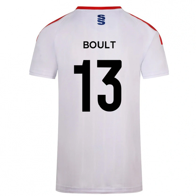 Danxen Kinderen Jack Boult #13 Wit Marine Thuisshirt Thuistenue 2025/26 T-Shirt