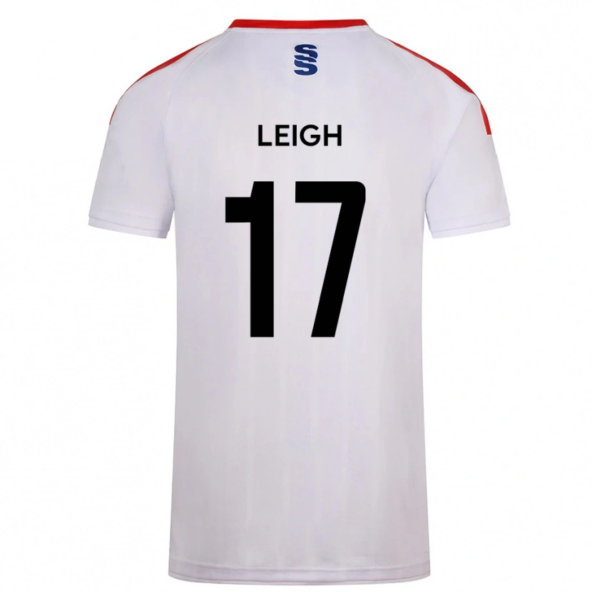 Danxen Kinderen Isaac Leigh #17 Wit Marine Thuisshirt Thuistenue 2025/26 T-Shirt