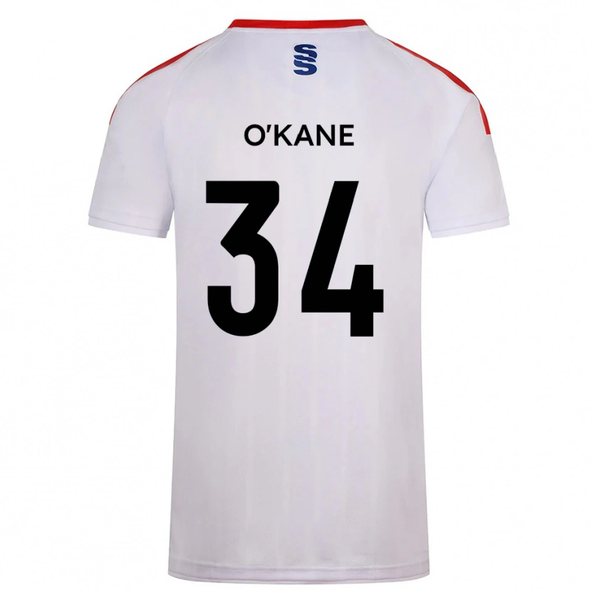 Danxen Kinderen Taelor O'kane #34 Wit Marine Thuisshirt Thuistenue 2025/26 T-Shirt