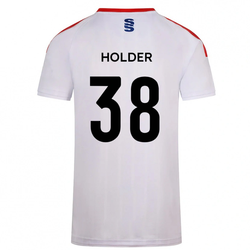 Danxen Kinderen Stan Holder #38 Wit Marine Thuisshirt Thuistenue 2025/26 T-Shirt
