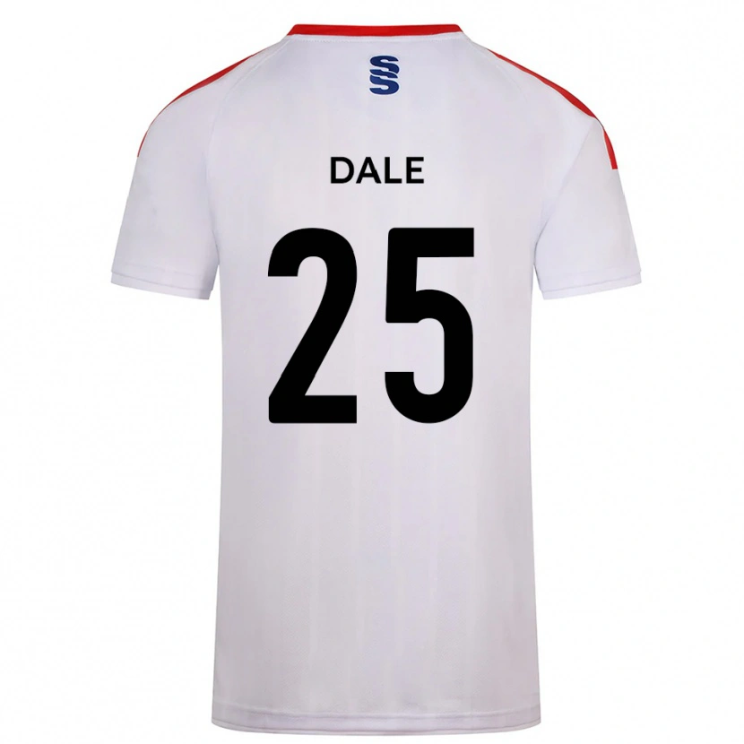 Danxen Kinderen Natasha Dale #25 Wit Marine Thuisshirt Thuistenue 2025/26 T-Shirt