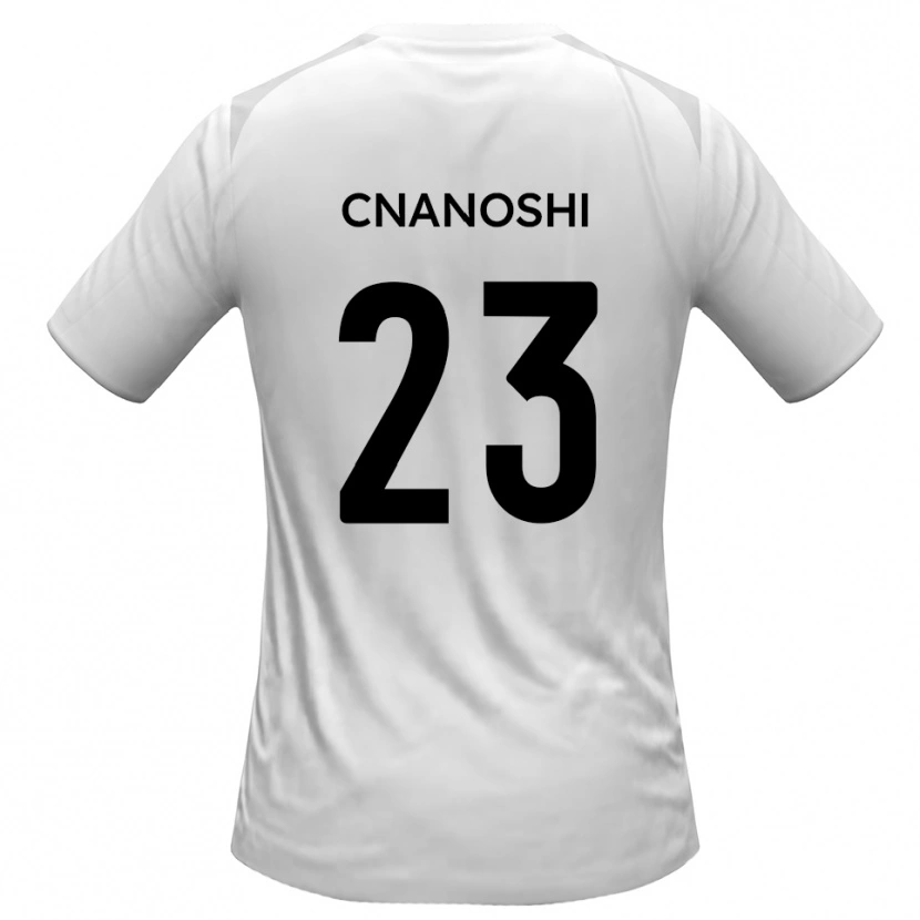 Danxen Kinderen Darius Cnanoshi #23 Wit Grijs Thuisshirt Thuistenue 2025/26 T-Shirt