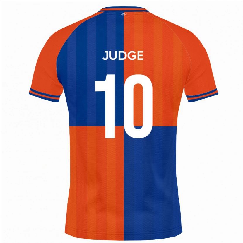 Danxen Kinderen Alan Judge #10 Oranje Koningsblauw Thuisshirt Thuistenue 2025/26 T-Shirt
