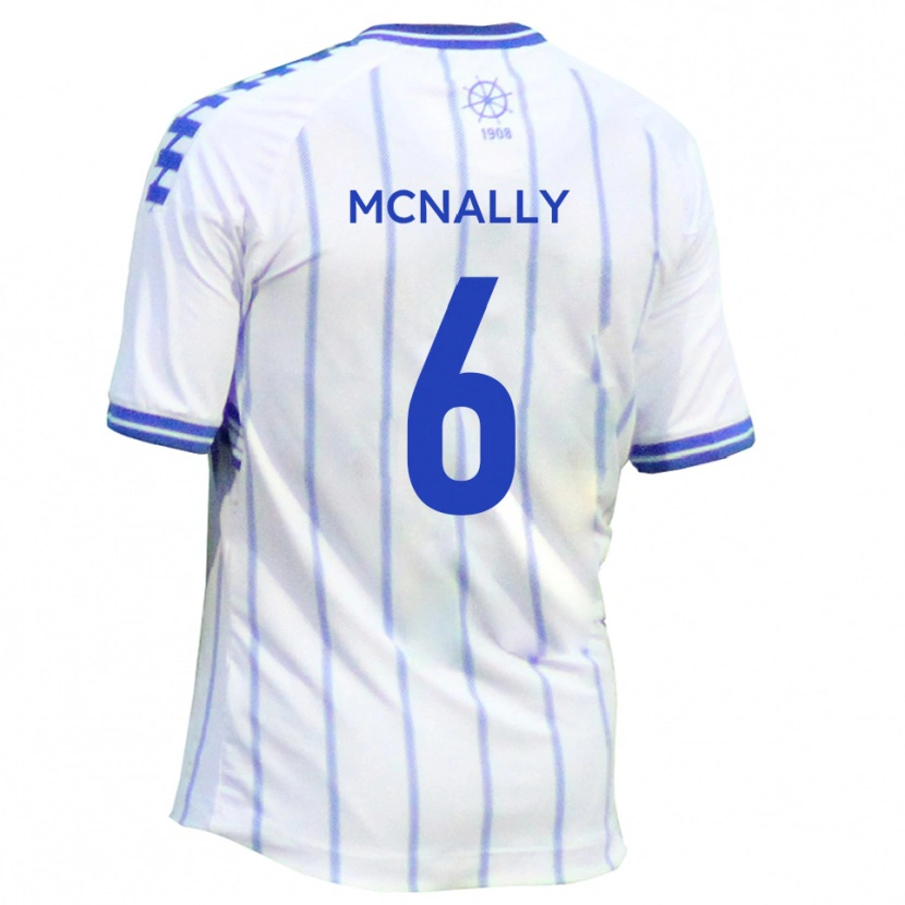 Danxen Kinderen Reiss Mcnally #6 Wit Blauw Thuisshirt Thuistenue 2025/26 T-Shirt