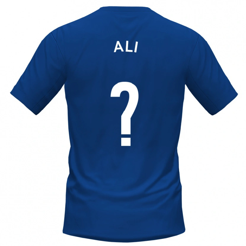 Danxen Kinderen Kameron Ali #0 Blauw Wit Thuisshirt Thuistenue 2025/26 T-Shirt