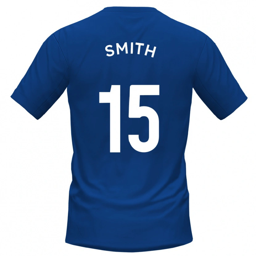 Danxen Kinderen Will Smith #15 Blauw Wit Thuisshirt Thuistenue 2025/26 T-Shirt