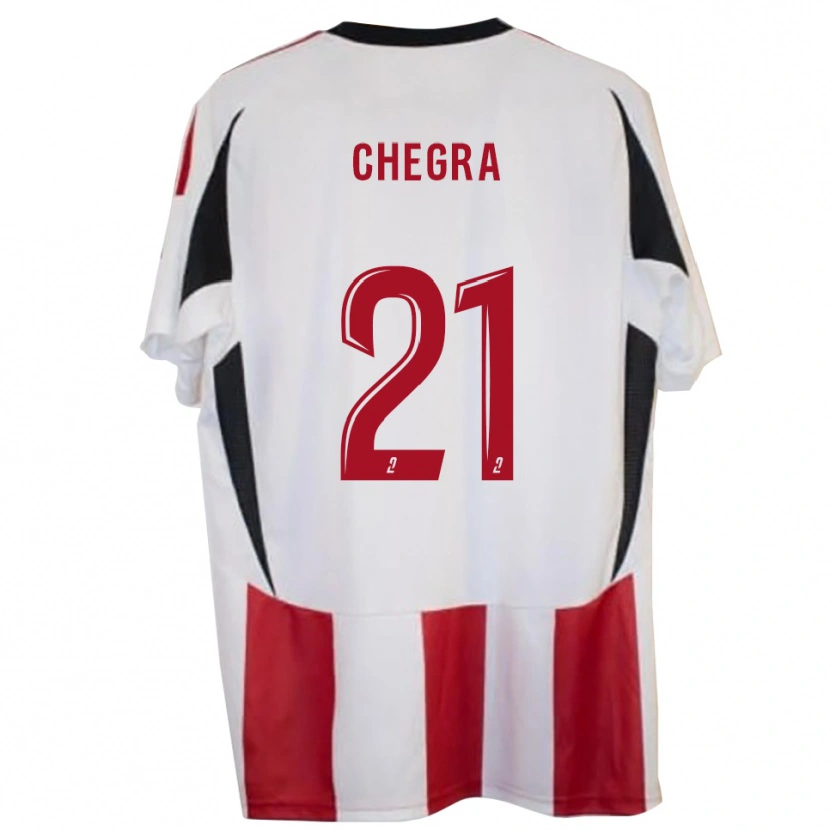 Danxen Kinderen Ivane Chegra #21 Rood Blauw Thuisshirt Thuistenue 2025/26 T-Shirt