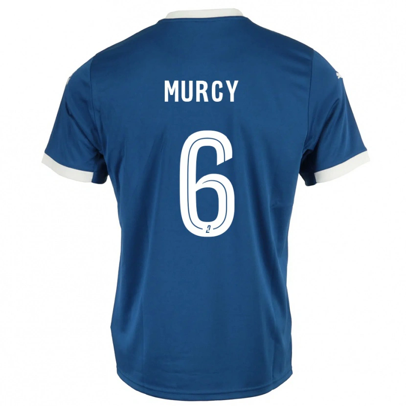 Danxen Kinderen Roman Murcy #6 Blauw Wit Thuisshirt Thuistenue 2025/26 T-Shirt