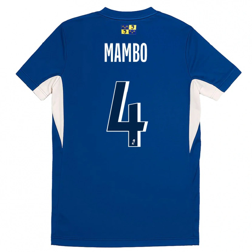 Danxen Kinderen Stone Mambo #4 Blauw Marine Thuisshirt Thuistenue 2025/26 T-Shirt