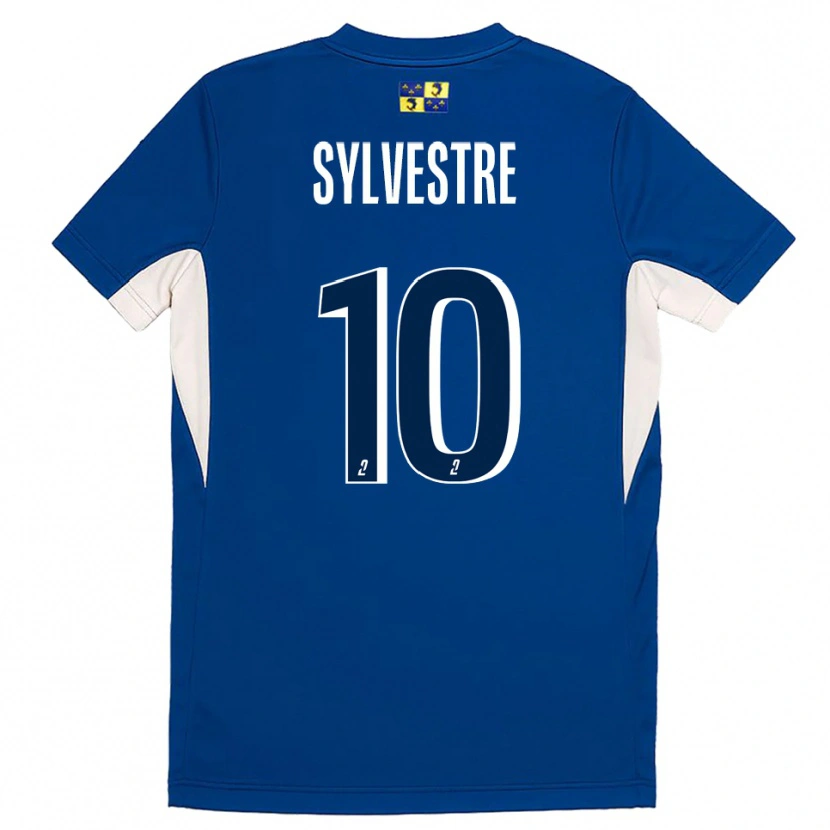 Danxen Kinderen Eddy Sylvestre #10 Blauw Marine Thuisshirt Thuistenue 2025/26 T-Shirt