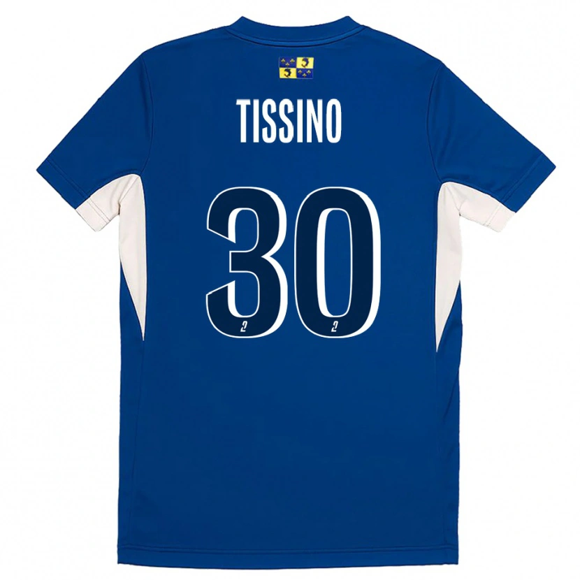 Danxen Kinderen Julie Tissino #30 Blauw Marine Thuisshirt Thuistenue 2025/26 T-Shirt