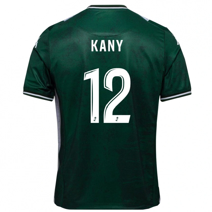 Danxen Kinderen Vincent Kany #12 Groen Wit Thuisshirt Thuistenue 2025/26 T-Shirt