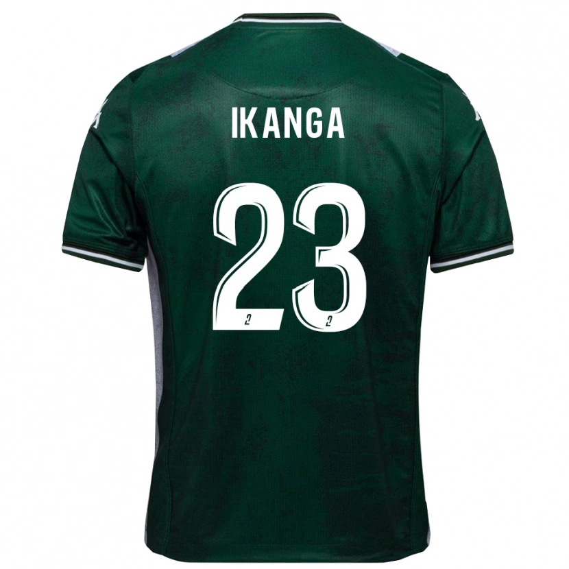 Danxen Kinderen Jovany Ikanga #23 Groen Wit Thuisshirt Thuistenue 2025/26 T-Shirt