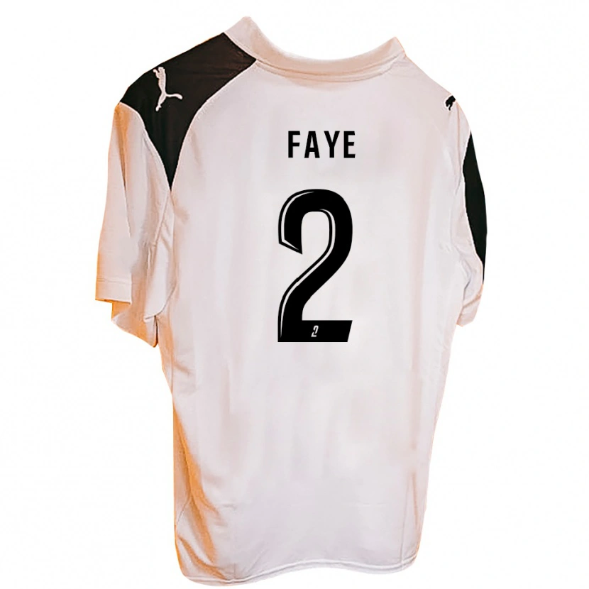 Danxen Kinderen Bilal Faye #2 Oranje Zwart Thuisshirt Thuistenue 2025/26 T-Shirt