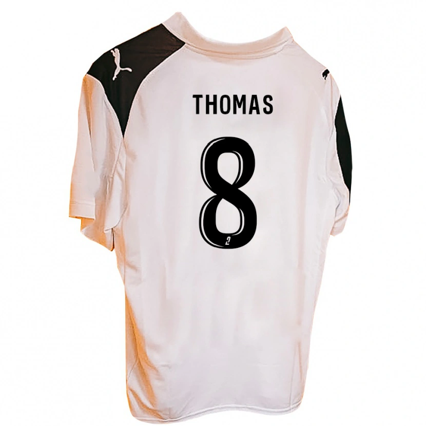 Danxen Kinderen Titouan Thomas #8 Oranje Zwart Thuisshirt Thuistenue 2025/26 T-Shirt