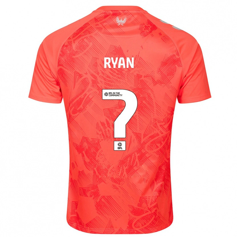 Danxen Kinderen Kain Ryan #0 Oranje Wit Uitshirt Uittenue 2025/26 T-Shirt