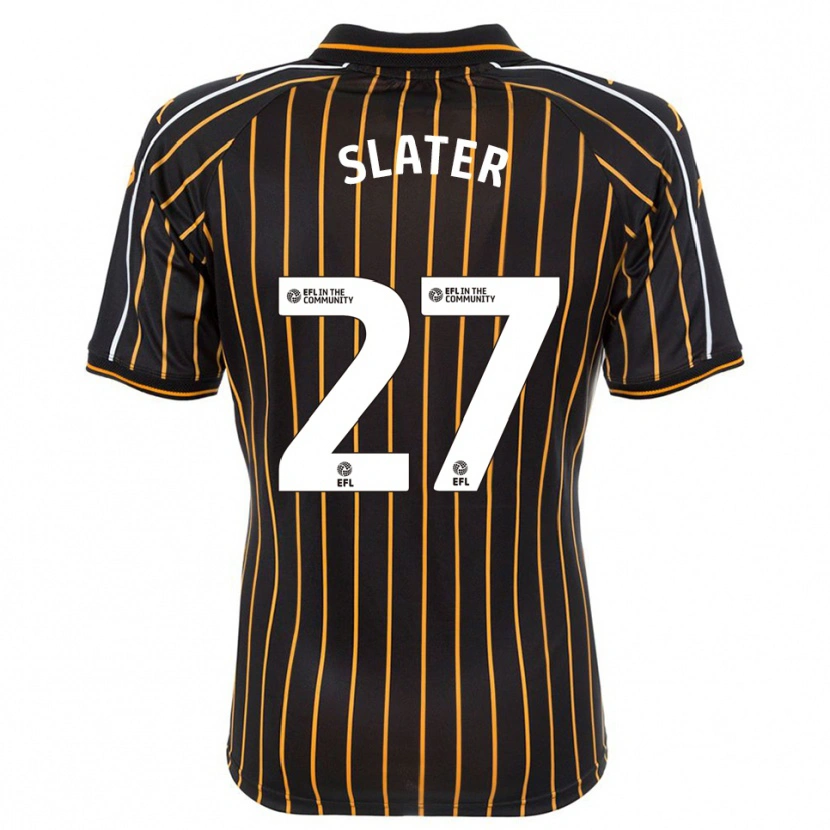 Danxen Kinderen Regan Slater #27 Wit Zwart Uitshirt Uittenue 2025/26 T-Shirt