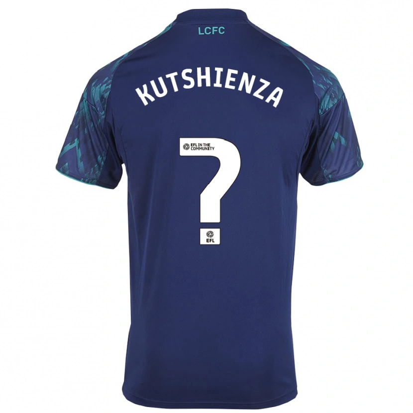 Danxen Kinderen Jude Kutshienza #0 Marine Groen Wit Uitshirt Uittenue 2025/26 T-Shirt