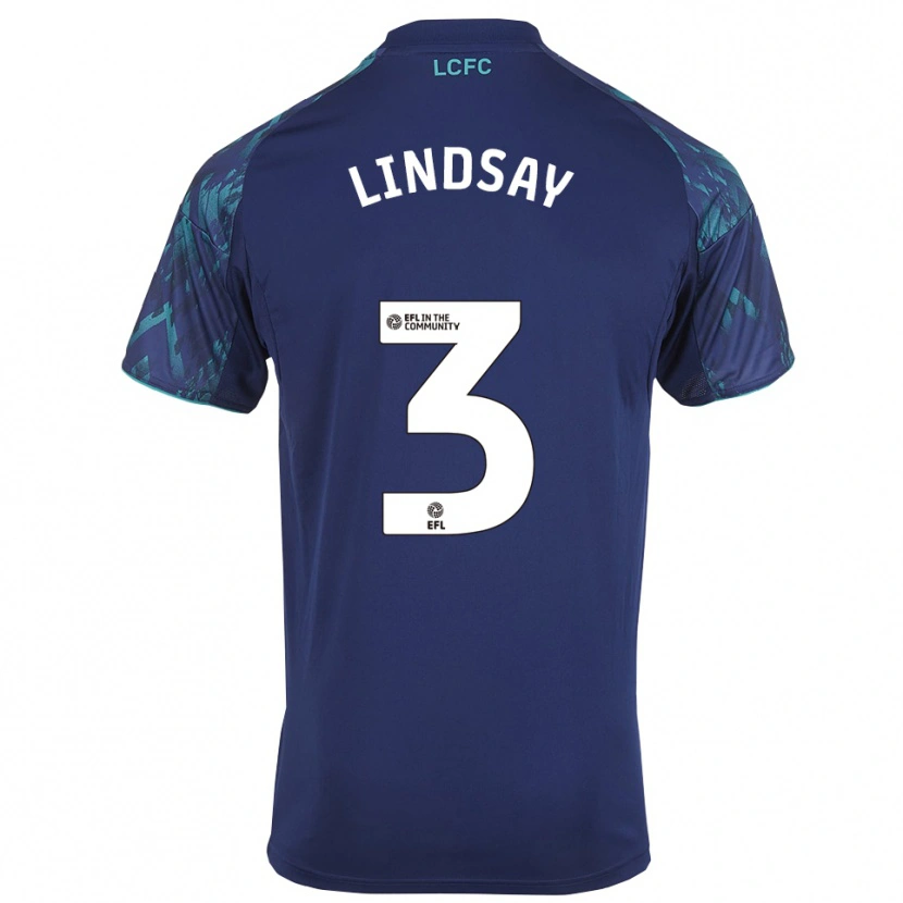 Danxen Kinderen Jahmari Lindsay #3 Marine Groen Wit Uitshirt Uittenue 2025/26 T-Shirt