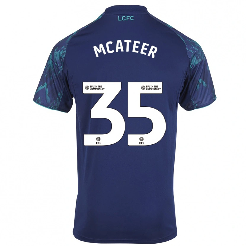 Danxen Kinderen Kasey Mcateer #35 Marine Groen Wit Uitshirt Uittenue 2025/26 T-Shirt