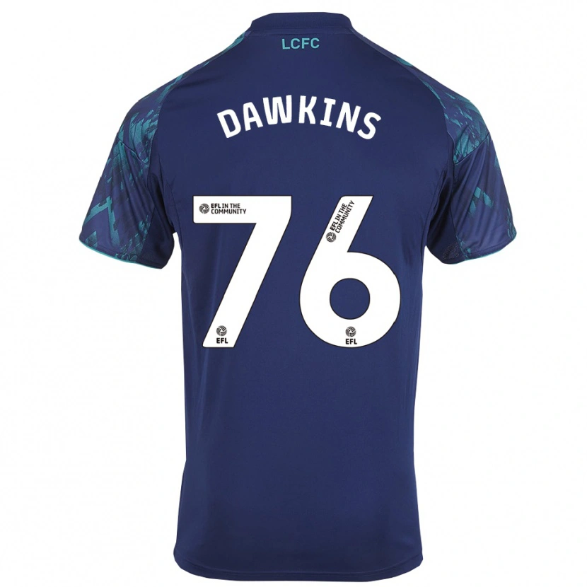 Danxen Kinderen Kartell Dawkins #76 Marine Groen Wit Uitshirt Uittenue 2025/26 T-Shirt