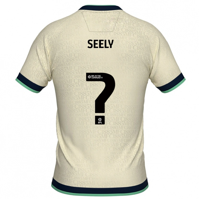Danxen Kinderen Grace Seely #0 Champagne Marine Uitshirt Uittenue 2025/26 T-Shirt