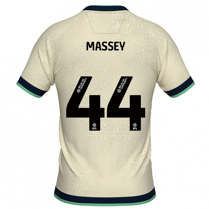 Danxen Kinderen Alfie Massey #44 Champagne Marine Uitshirt Uittenue 2025/26 T-Shirt
