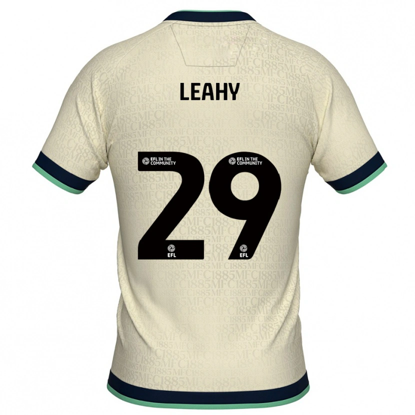 Danxen Kinderen Tom Leahy #29 Champagne Marine Uitshirt Uittenue 2025/26 T-Shirt