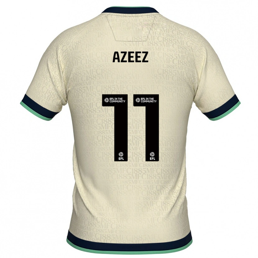 Danxen Kinderen Femi Azeez #11 Champagne Marine Uitshirt Uittenue 2025/26 T-Shirt