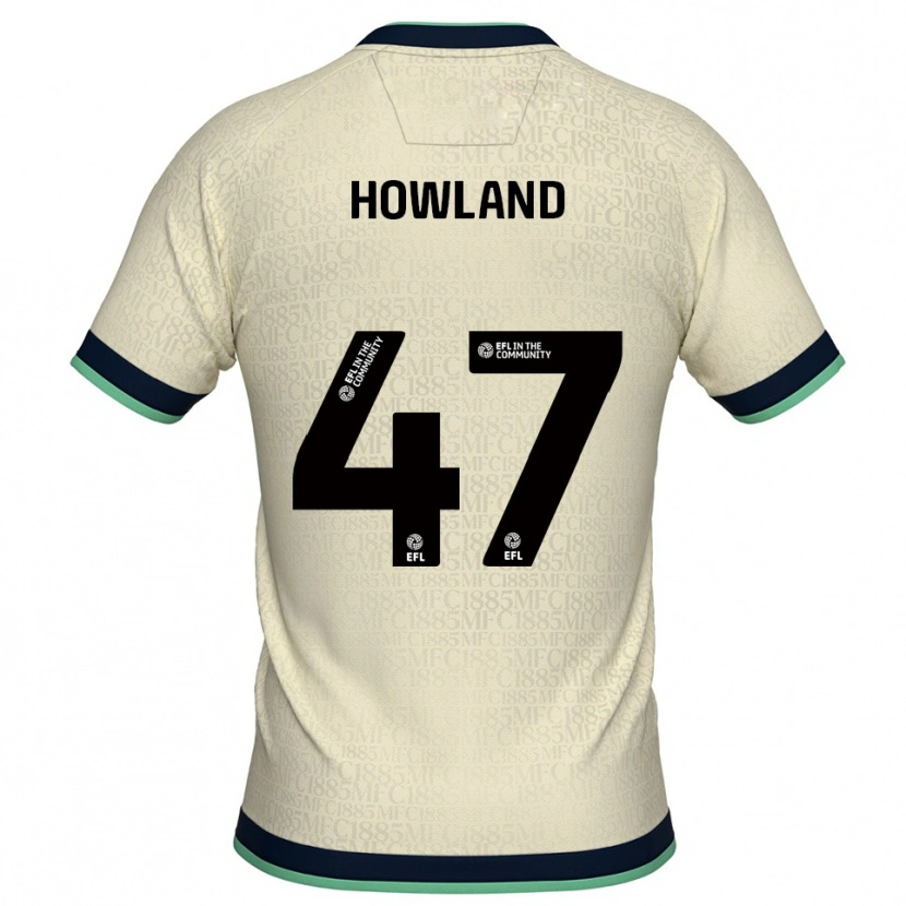 Danxen Kinderen Jack Howland #47 Champagne Marine Uitshirt Uittenue 2025/26 T-Shirt