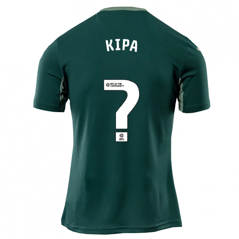 Danxen Kinderen Joseph Kipa #0 Groen Wit Paars Uitshirt Uittenue 2025/26 T-Shirt