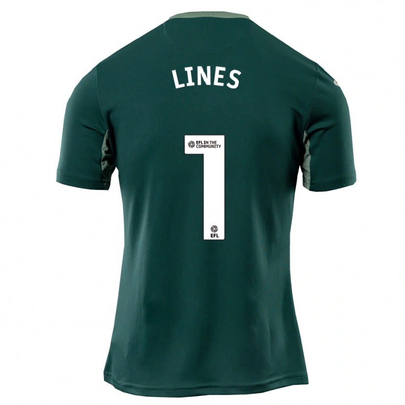 Danxen Kinderen Luis Lines #1 Groen Wit Paars Uitshirt Uittenue 2025/26 T-Shirt