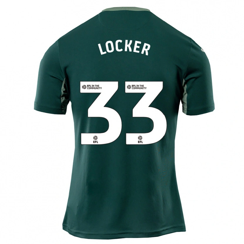 Danxen Kinderen Amber Locker #33 Groen Wit Paars Uitshirt Uittenue 2025/26 T-Shirt