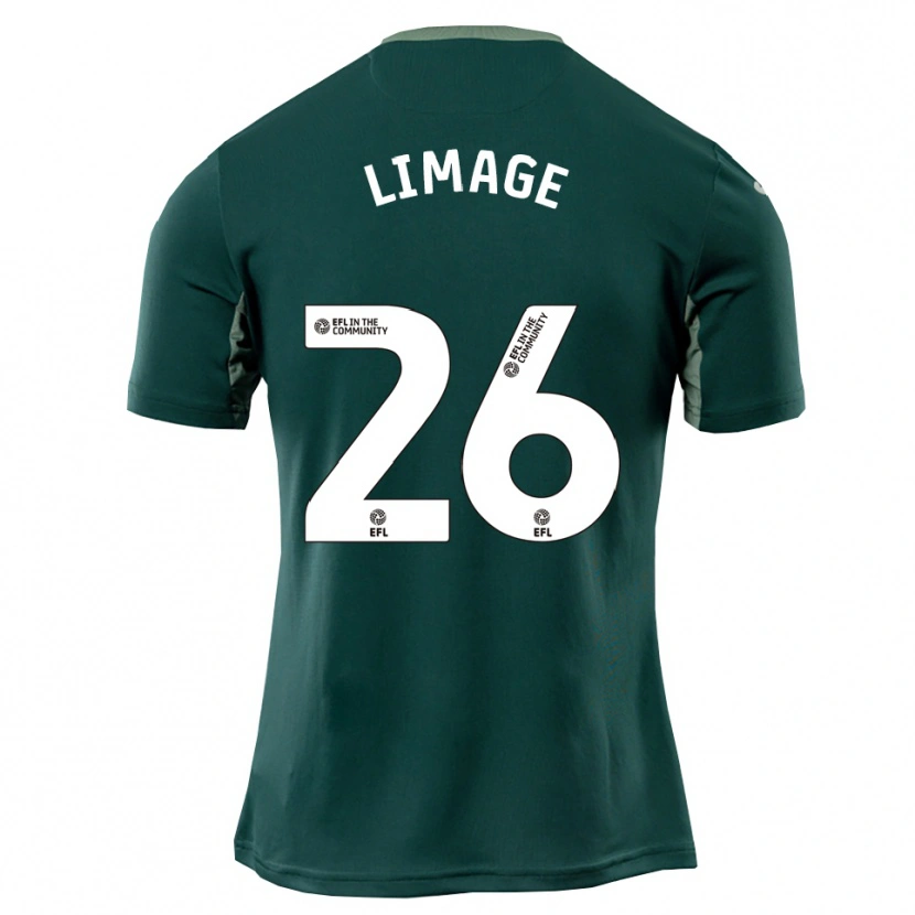Danxen Kinderen Felicity Limage #26 Groen Wit Paars Uitshirt Uittenue 2025/26 T-Shirt