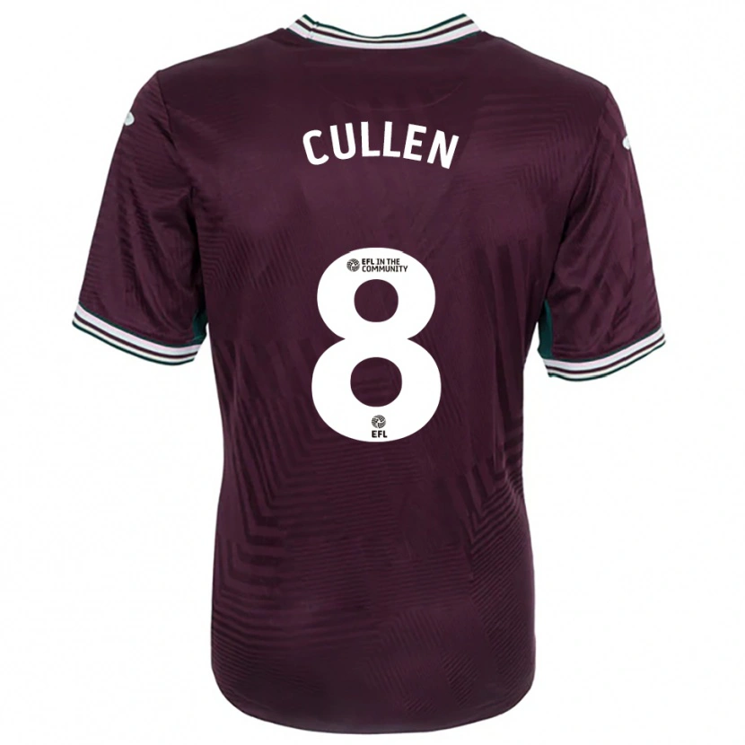 Danxen Kinderen Rachel Cullen #8 Roest Rood Wit Uitshirt Uittenue 2025/26 T-Shirt