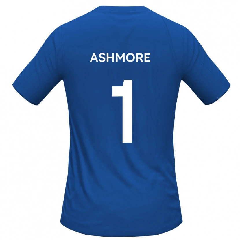 Danxen Kinderen Nathan Ashmore #1 Hemelsblauw Uitshirt Uittenue 2025/26 T-Shirt