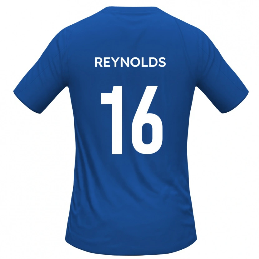Danxen Kinderen Callum Reynolds #16 Hemelsblauw Uitshirt Uittenue 2025/26 T-Shirt