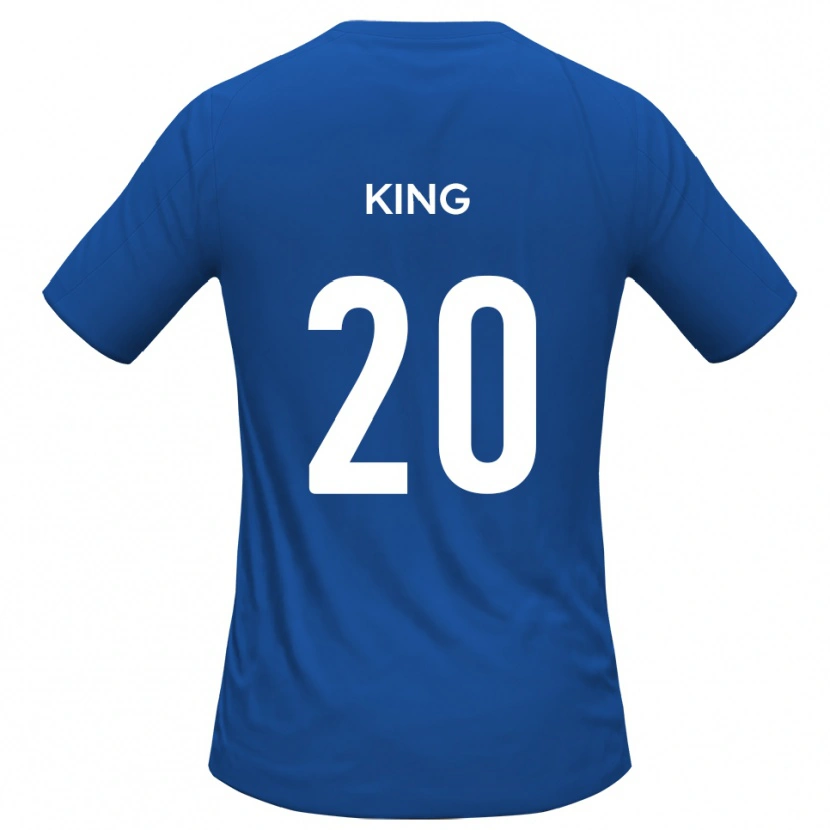 Danxen Kinderen Jeff King #20 Hemelsblauw Uitshirt Uittenue 2025/26 T-Shirt