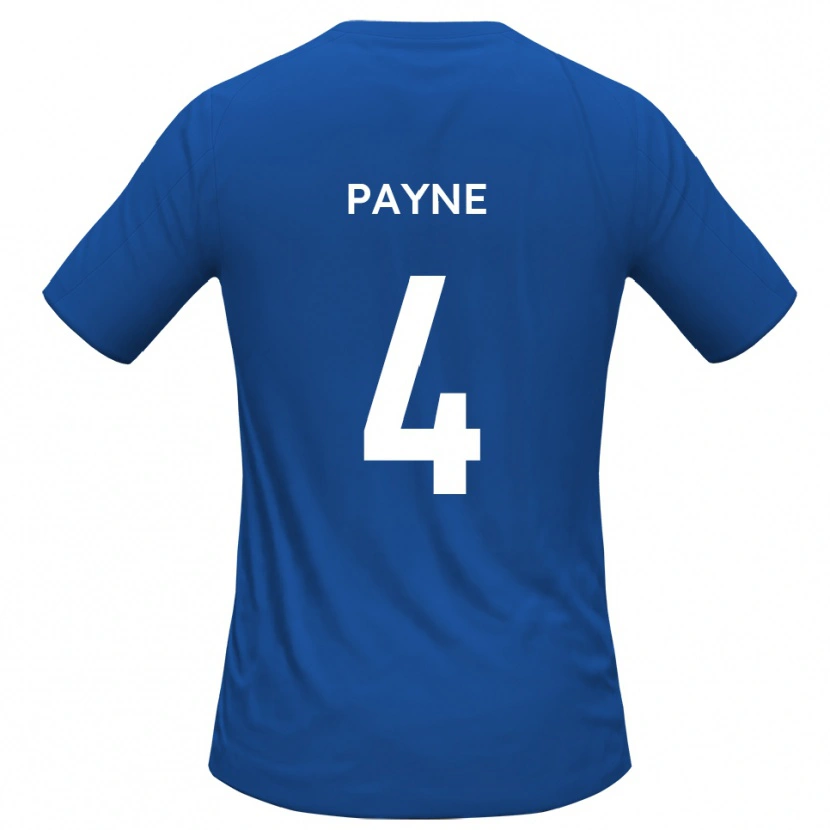 Danxen Kinderen Jack Payne #4 Hemelsblauw Uitshirt Uittenue 2025/26 T-Shirt